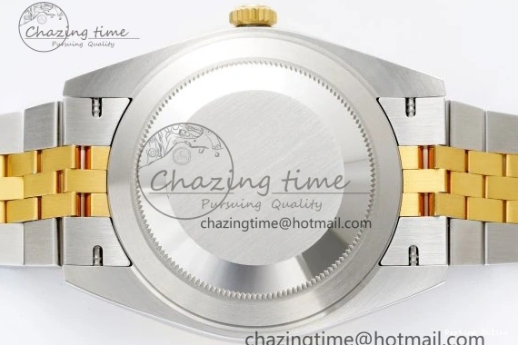 1226 Vibrant DateJust 41 SS YG Polished Bezel KING 1:1 Best Edition 904L Steel Silver Dial on Jubilee Bracelet VR 2224